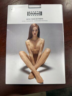 Wolford Satin Touch 20 XL Navy